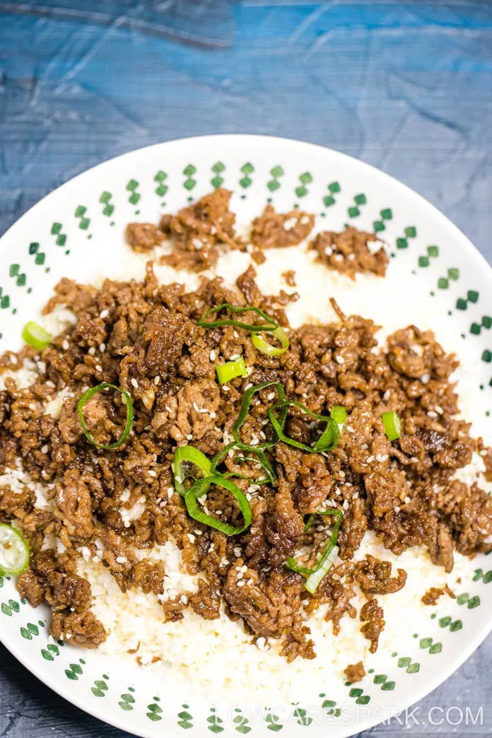 15 Minute Keto Korean Beef 5 easy beef bowl korean recipe
