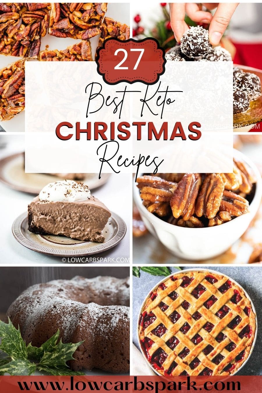 30+ Keto Christmas Desserts - Best Low Carb Deserts