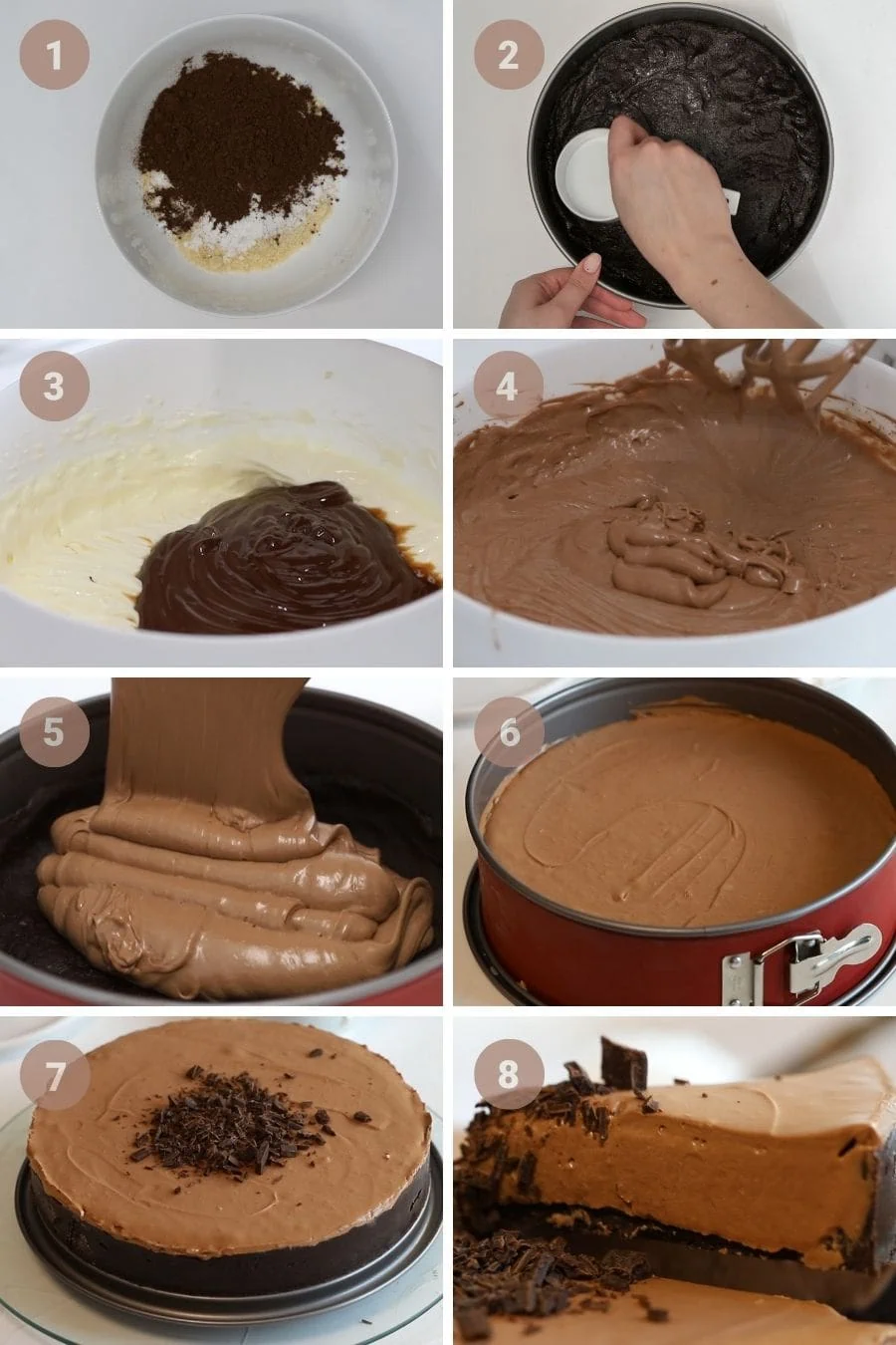 No-Bake Keto Chocolate Cheesecake 4 No-Bake Keto Chocolate Cheesecake