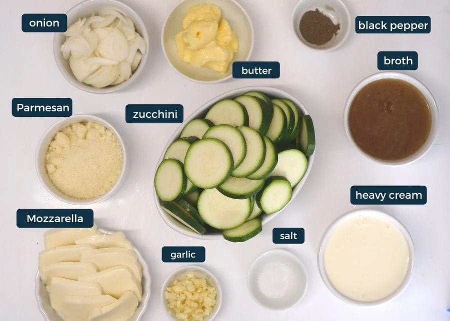Best Zucchini Casserole - Super Creamy and Cheesy 2 how to make easy cheesy zucchini casserole