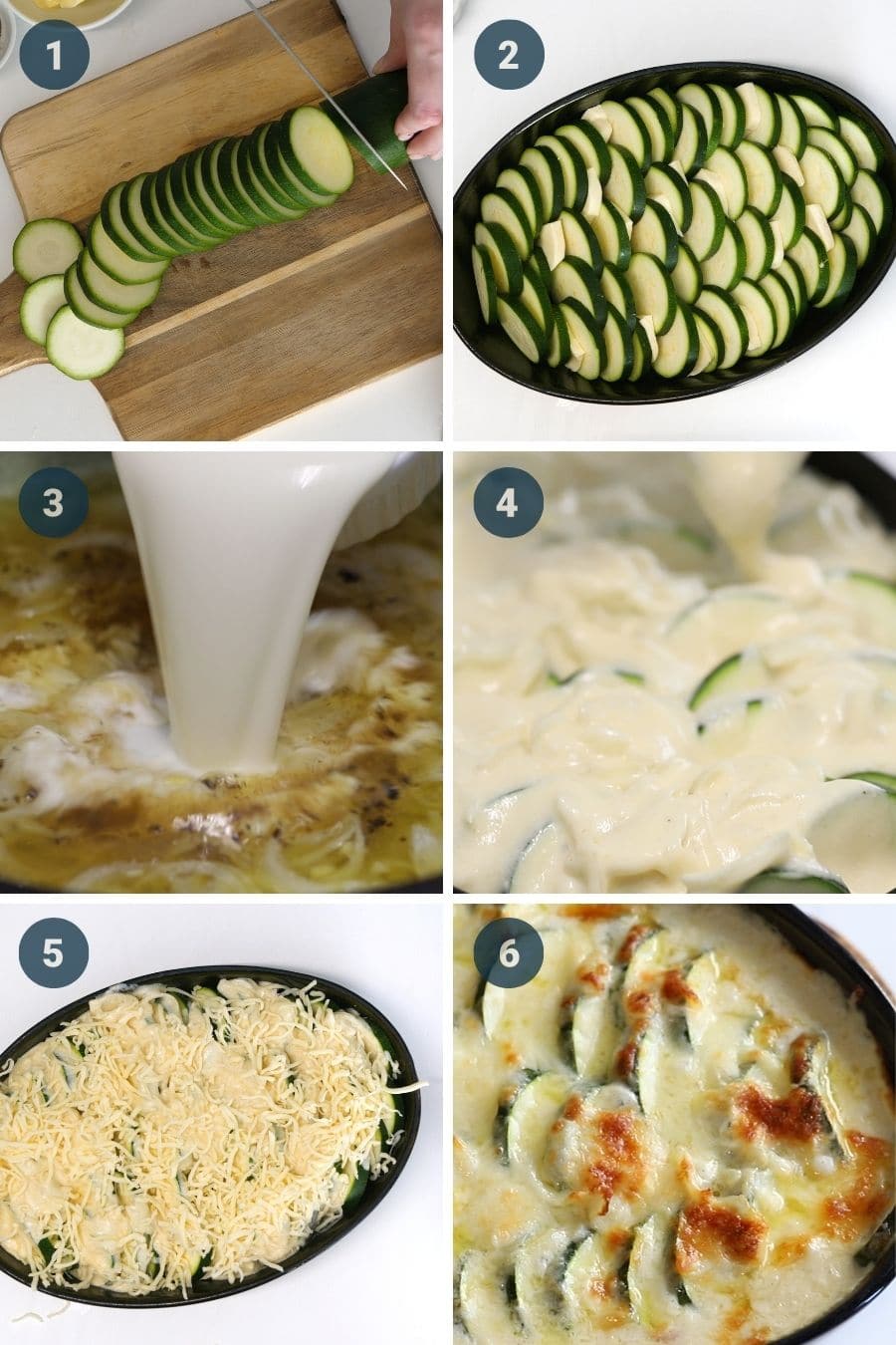how to make zucchini casserole step by step