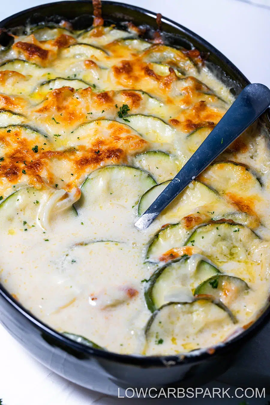 Best Zucchini Casserole - Super Creamy and Cheesy 7 low carb keto zucchini zucchini casserole