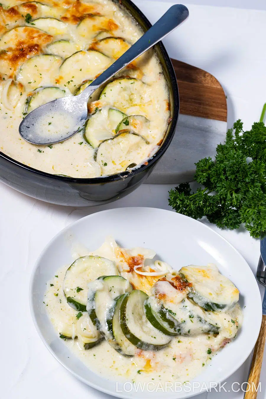 Best Zucchini Casserole - Super Creamy and Cheesy 8 zucchini casserole recipe low carb keto