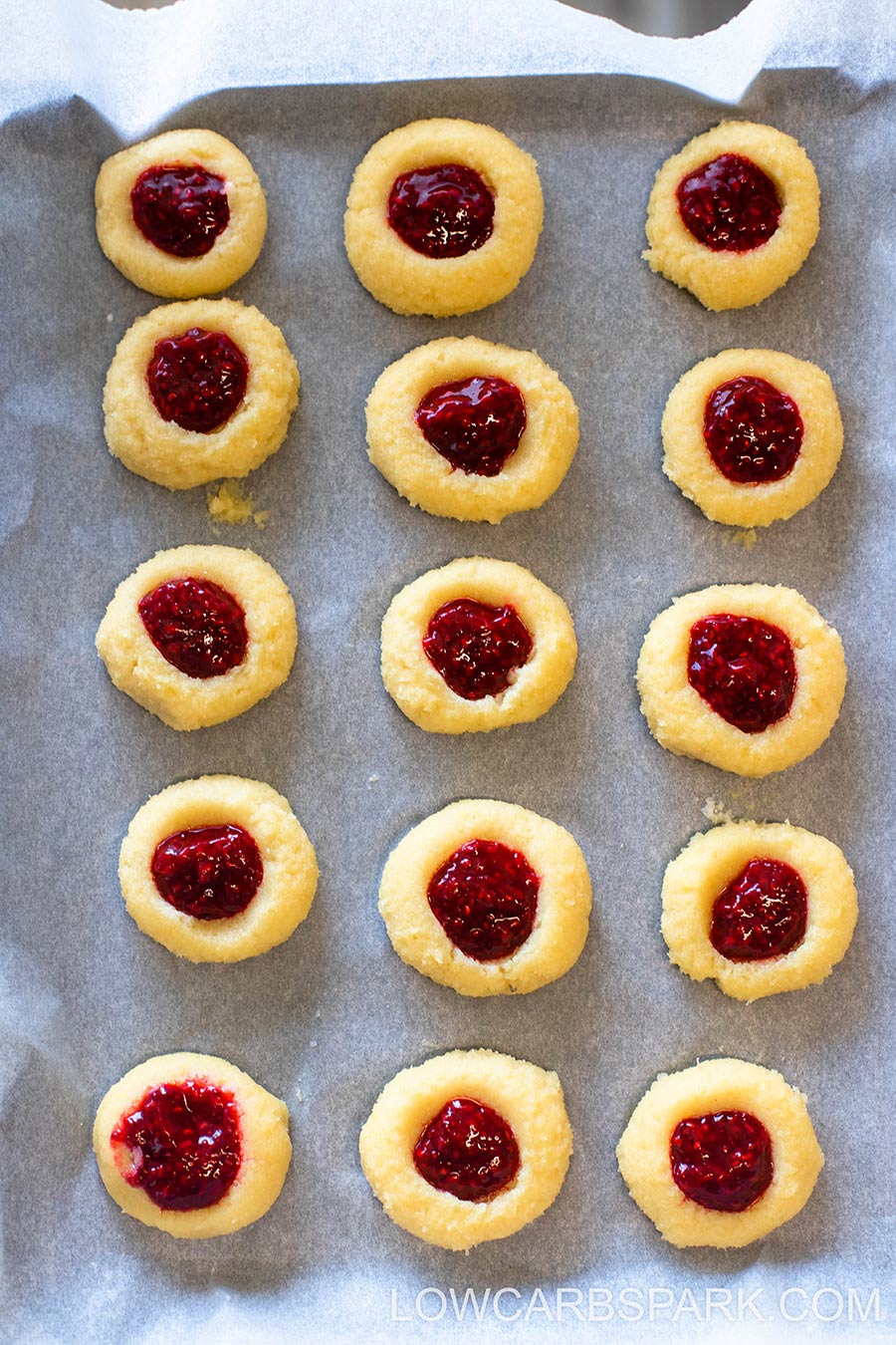 cookies with jam and almond flour gluten free