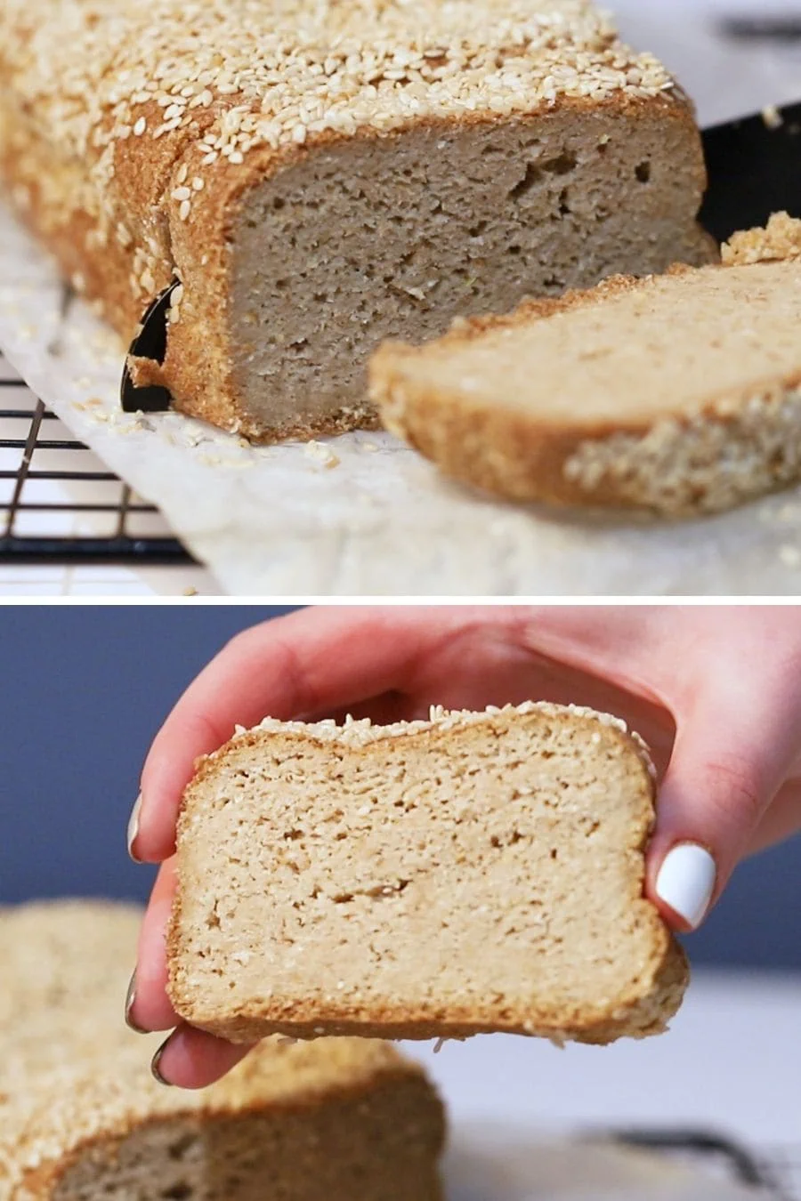 Vegan Keto Bread - Best Eggless Low Carb Bread 8 how to make keto vegan bread recipe