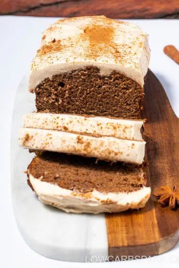 Keto Gingerbread Loaf
