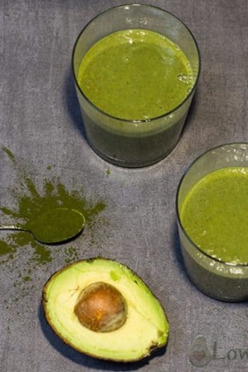 Healthy Green Detox Low Carb Smoothie