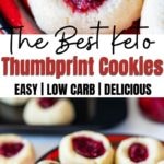 the best keto almond flour thumbprint cookies