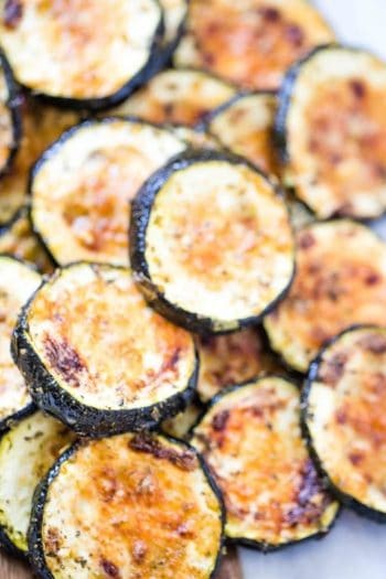 Easy Baked Zucchini with Parmesan