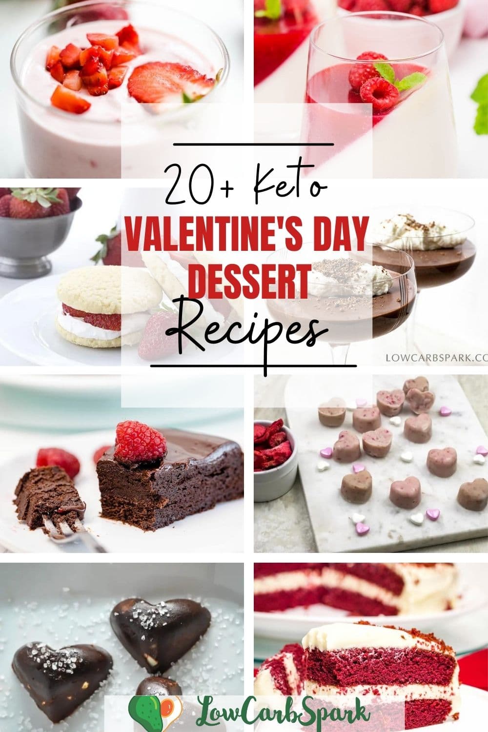 20+ Keto Valentine\'s Day Dessert Recipes