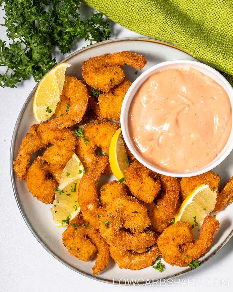 Super Crispy Keto Fried Shrimp - Low-Carb Shrimp Recipe 7 fried shrimp recipe