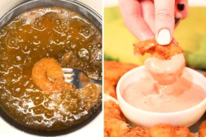 how to make Keto Fried Shrimp