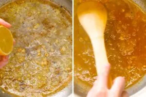 Seared Scallops With Garlic Lemon Butter Sauce 15 how to make Seared Scallops With Garlic Lemon Butter4