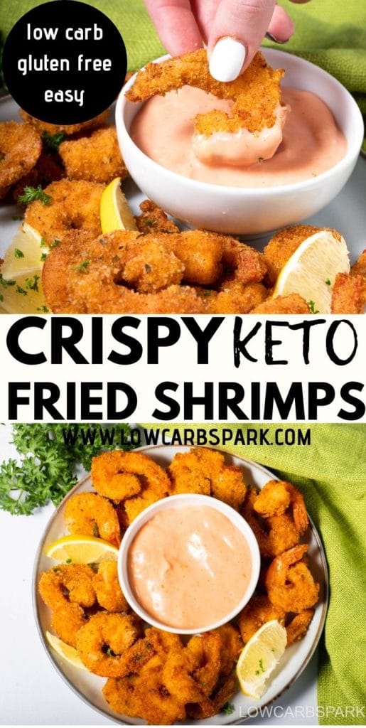 Keto Fried Shrimps Recipe Pinterest