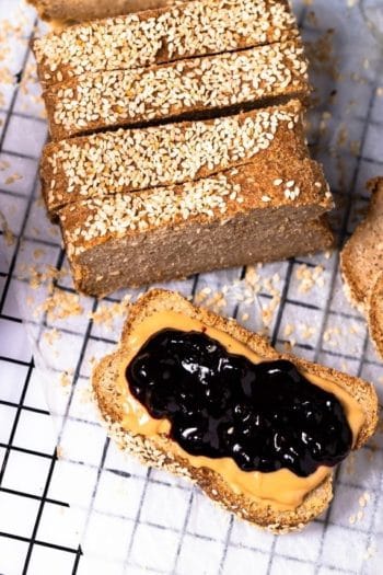 Vegan Keto Bread – Best Eggless Low Carb Bread