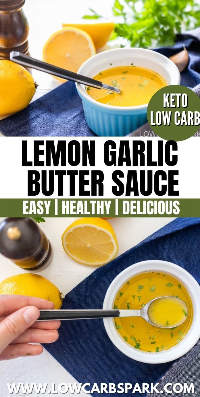 10 Minute Lemon Garlic Butter Sauce