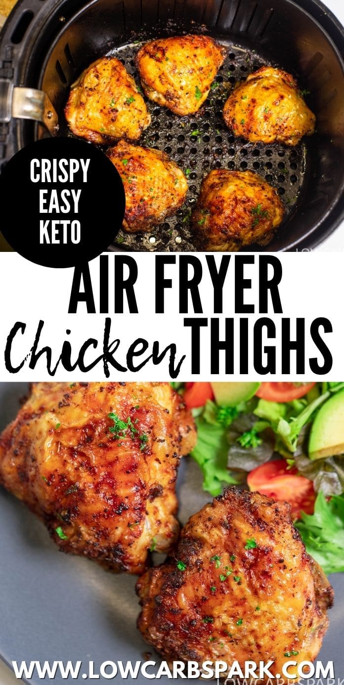 Crispy Air Fryer Chicken Thighs