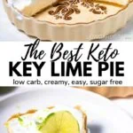 easy keto key lime pie pinterest 2