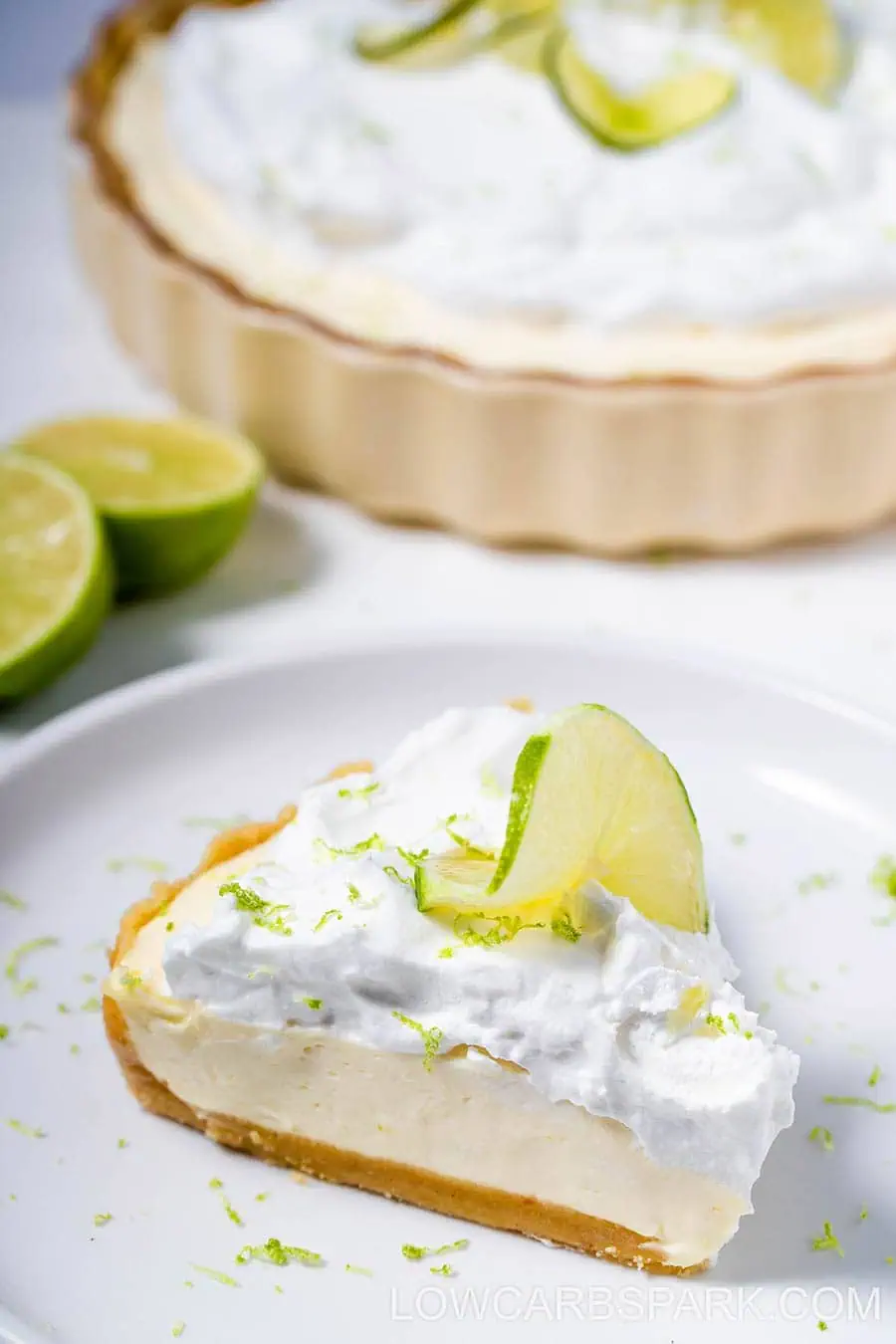 No-Bake Keto Key Lime Pie 9 easy no bake keto key lime pie