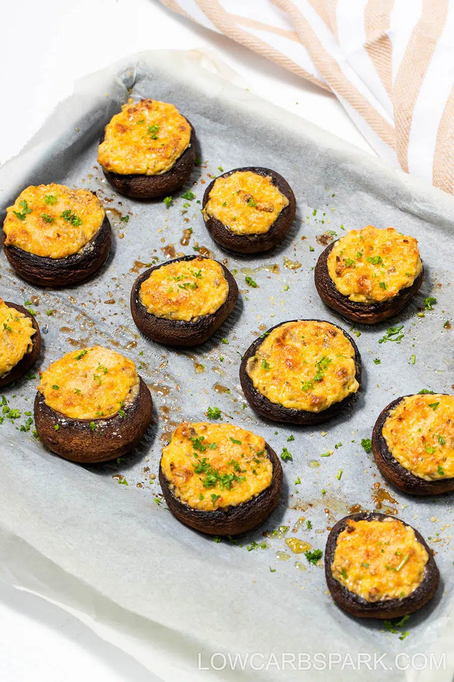 Keto Stuffed Mushrooms 3 easy stuffed mushrooms