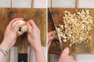 how to make Keto stuffed mushrooms