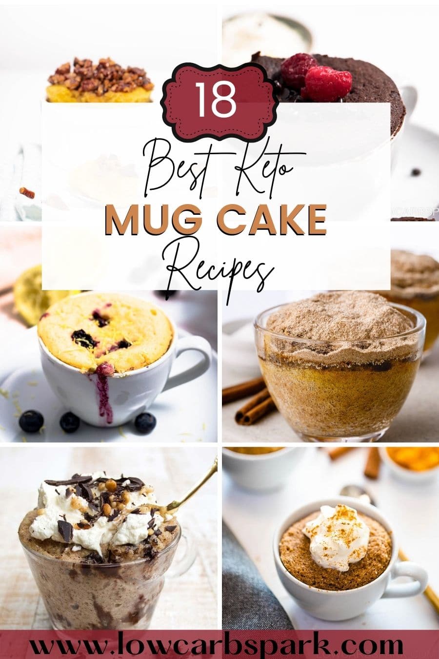 Top 18 Keto Mug Cake Recipes - Best Low Carb Mug Cakes