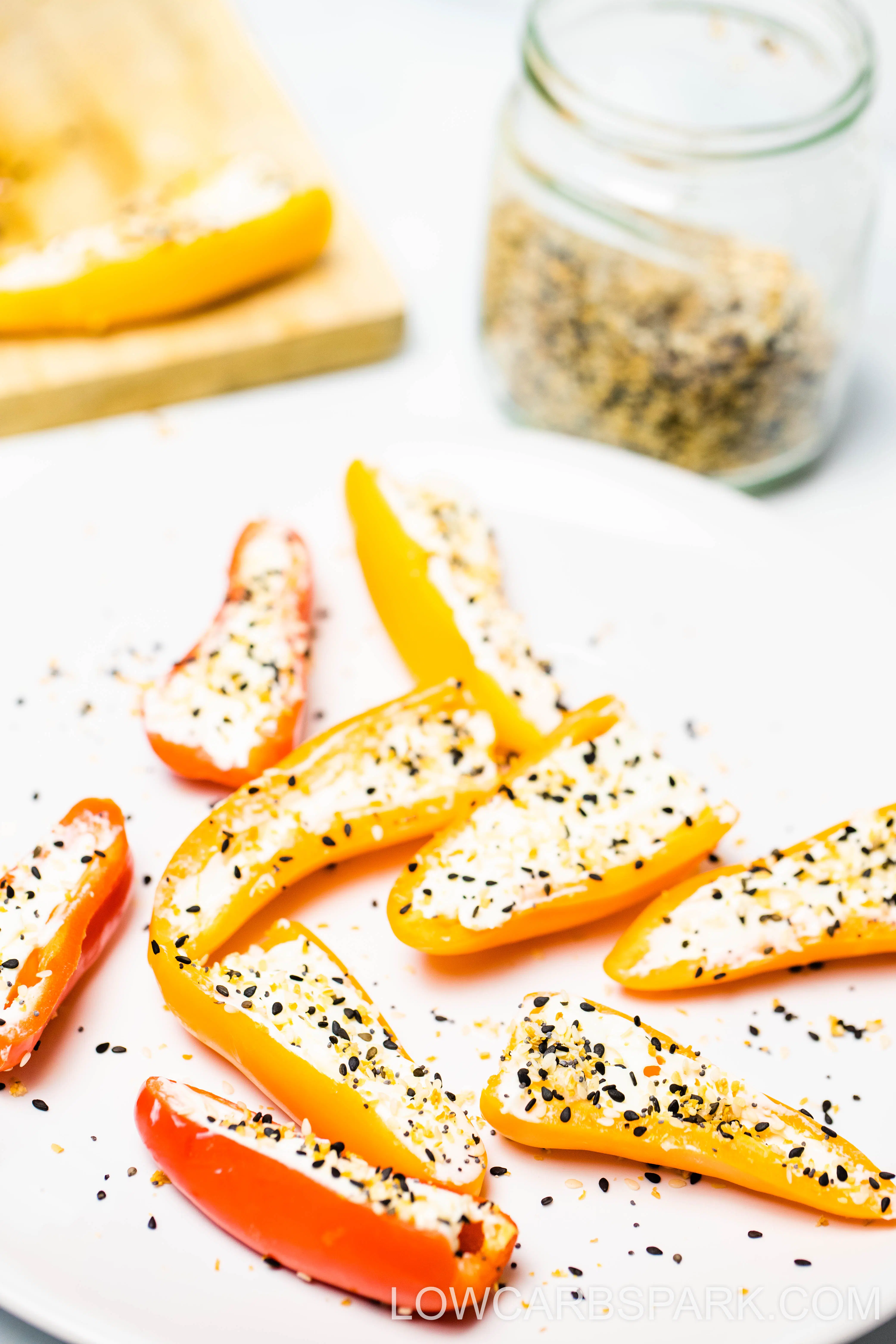 best keto snack with peppers