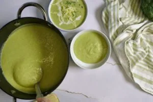 Easy Cream of Broccoli Soup 13 how to make Cream Of Broccoli Soup6