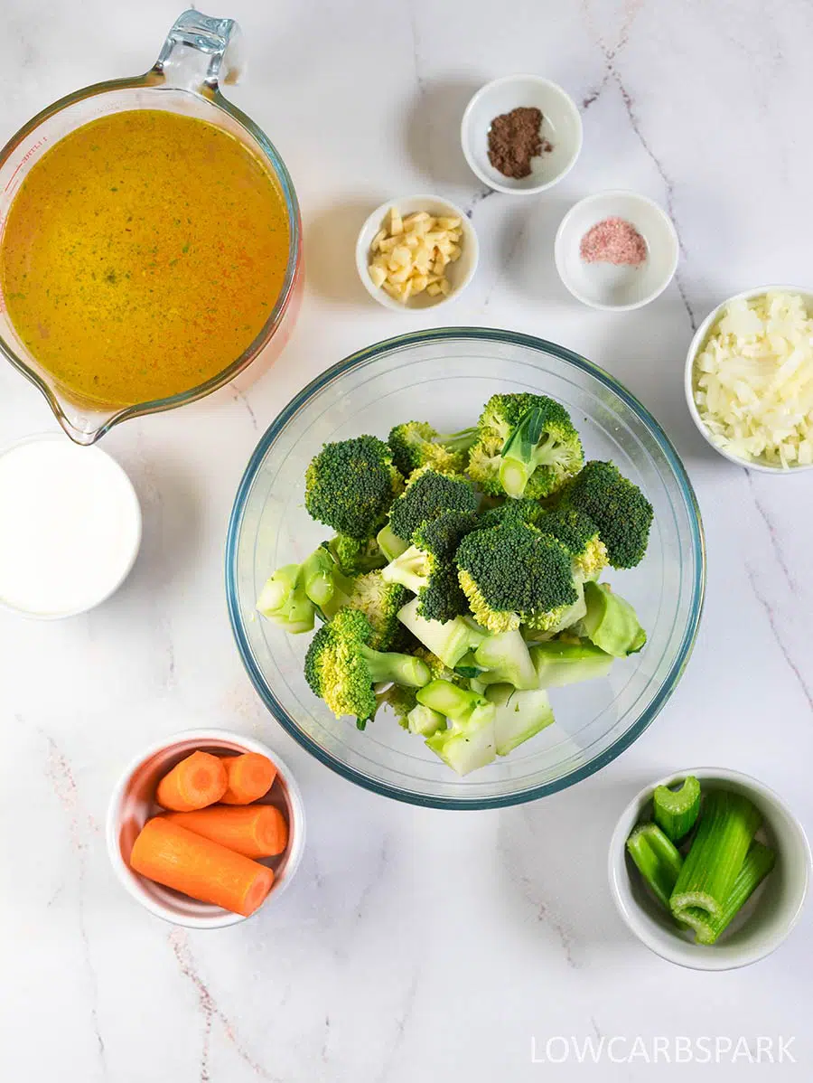 Easy Cream of Broccoli Soup 3 ingredients in cream of broccoli soup