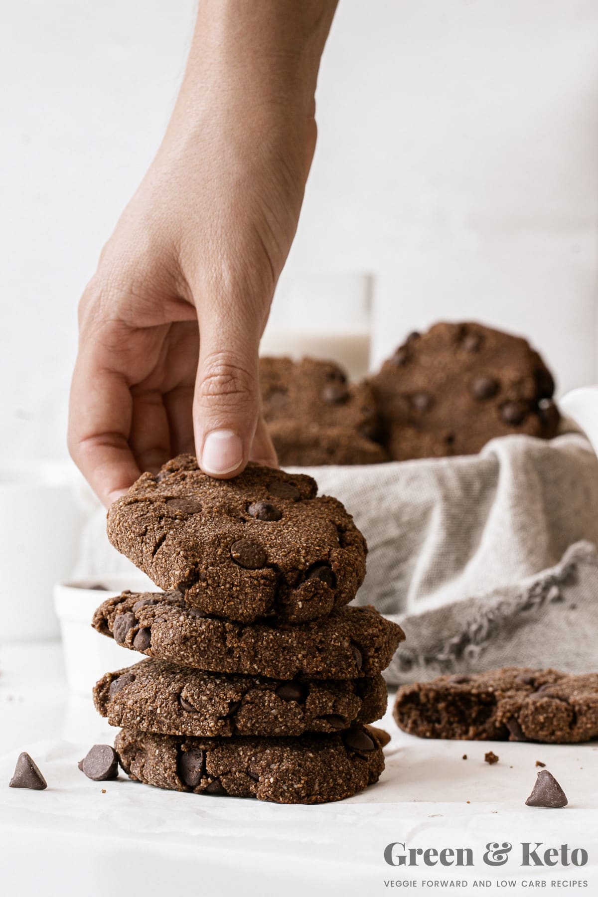 Almond Flour Chocolate Cookies 11