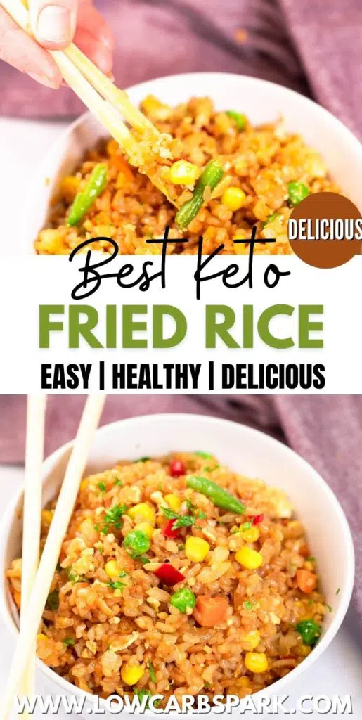 how to make keto fried rice recipe