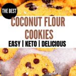Coconut Flour Cookies pinterest