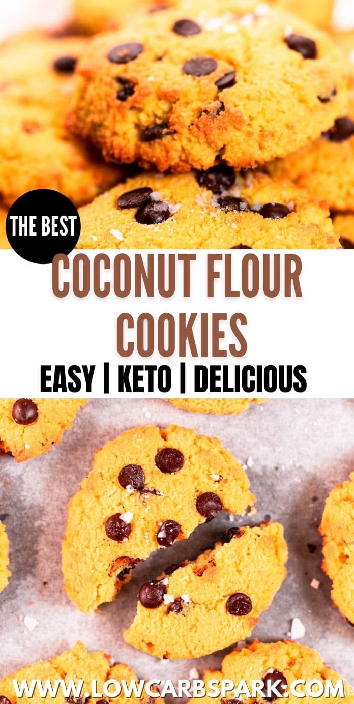 Coconut Flour Cookies (Keto & Low Carb)