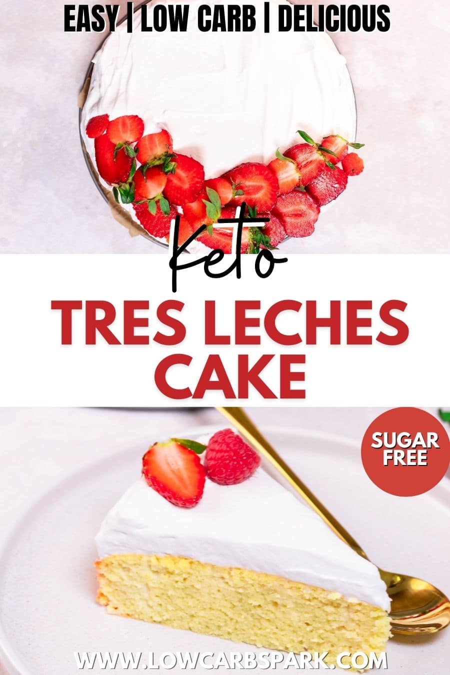 Keto Tres Leches Cake