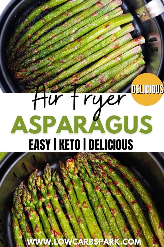 air fryer asparagus pinterest