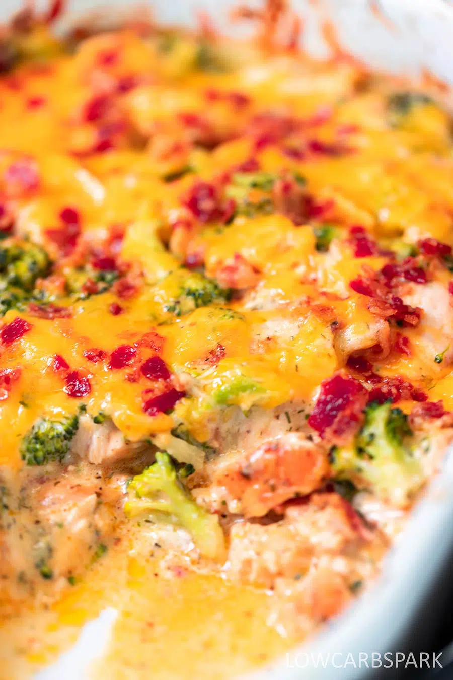 best chicken casserole recipe with bacon and cheese