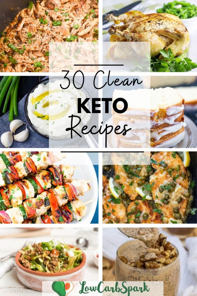 best clean keto recipes lowcarbspark