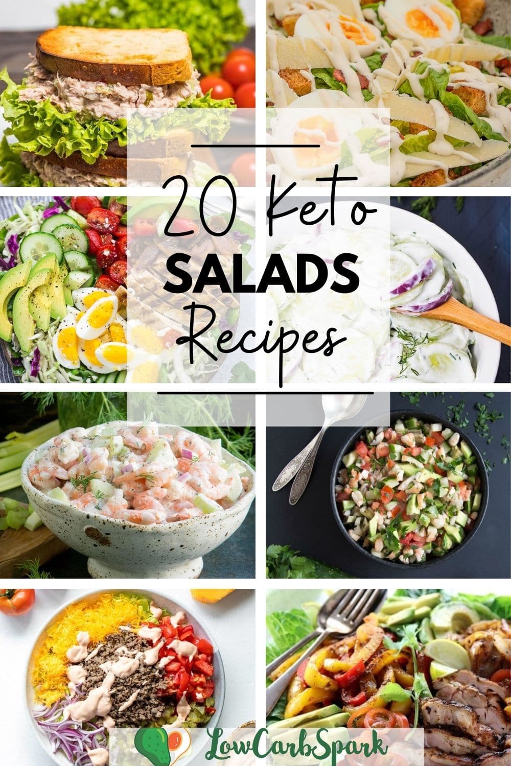 best keto salad recipes round up