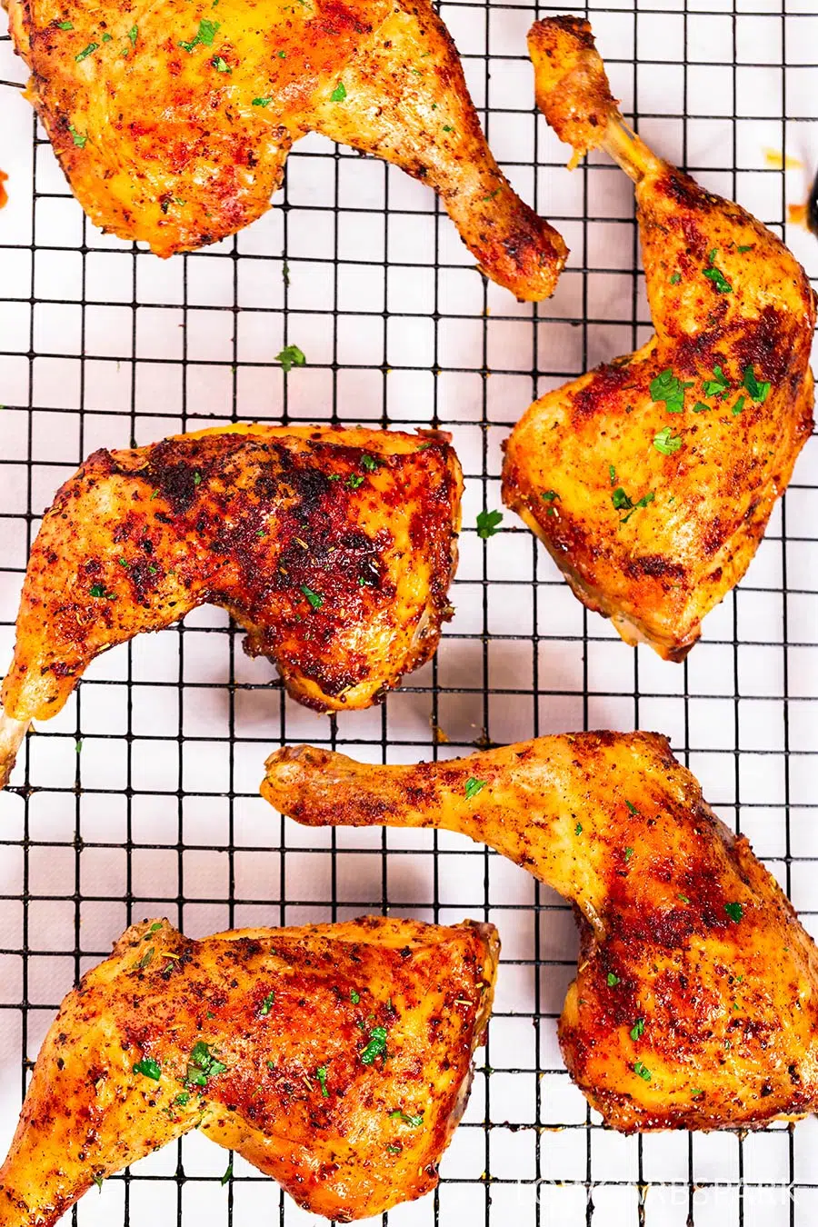 Crispy Baked Chicken Leg Quarters 2 Crispy Baked Chicken Leg Quarters