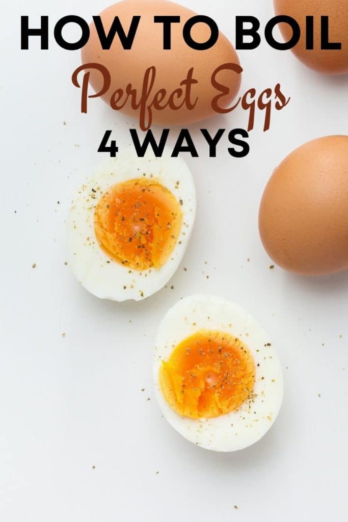 how to boil perfect eggs 4 ways