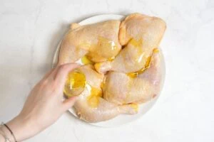 Crispy Baked Chicken Leg Quarters 11 how to make Baked Chicken Leg Quarters4