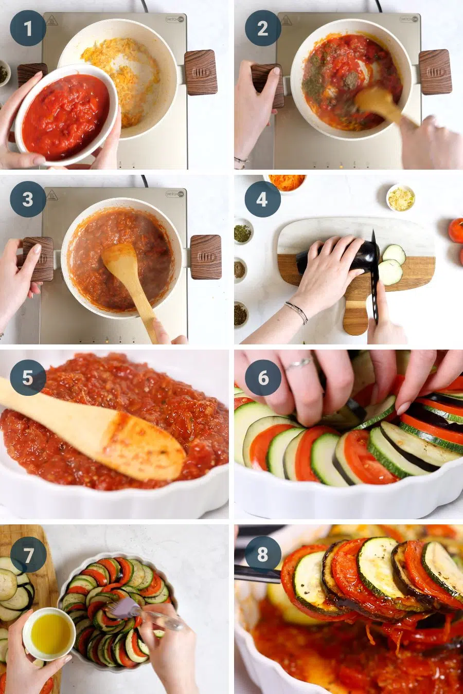 Best Ratatouille Recipe 3 rattatouille step by step instructions