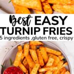 best easy turnip fries