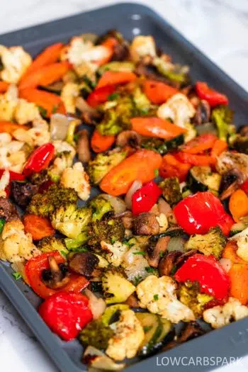 Quick Oven Roasted Vegetables