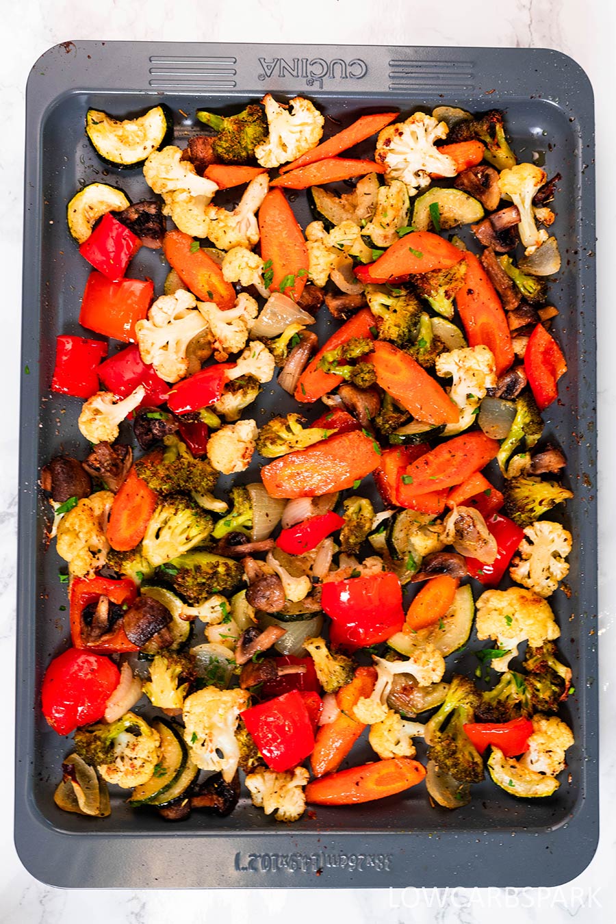quick and easy roasted vegetables