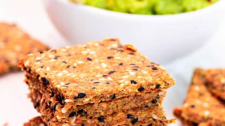 The Best Flaxseed Crackers