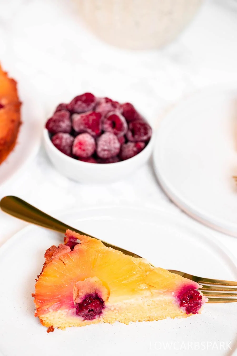 Keto Pineapple Upside-Down Cake 4 Ingredients Keto Pineapple Upside-Down Cake