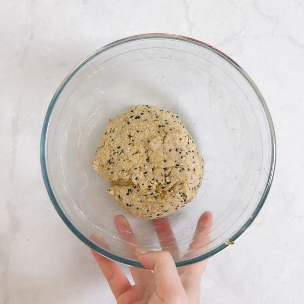 The Best Flaxseed Crackers 7 how to make flaxseed crackers 4