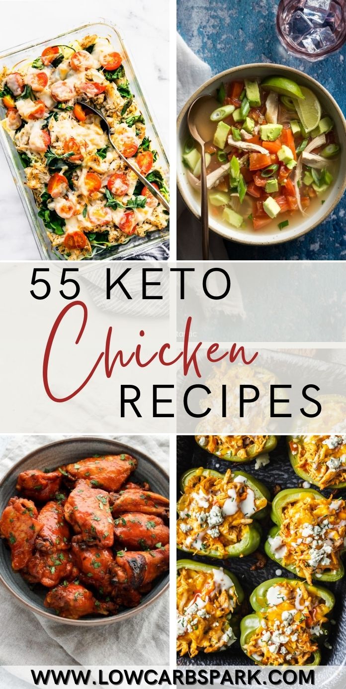 55 Easy Keto Chicken Recipes 