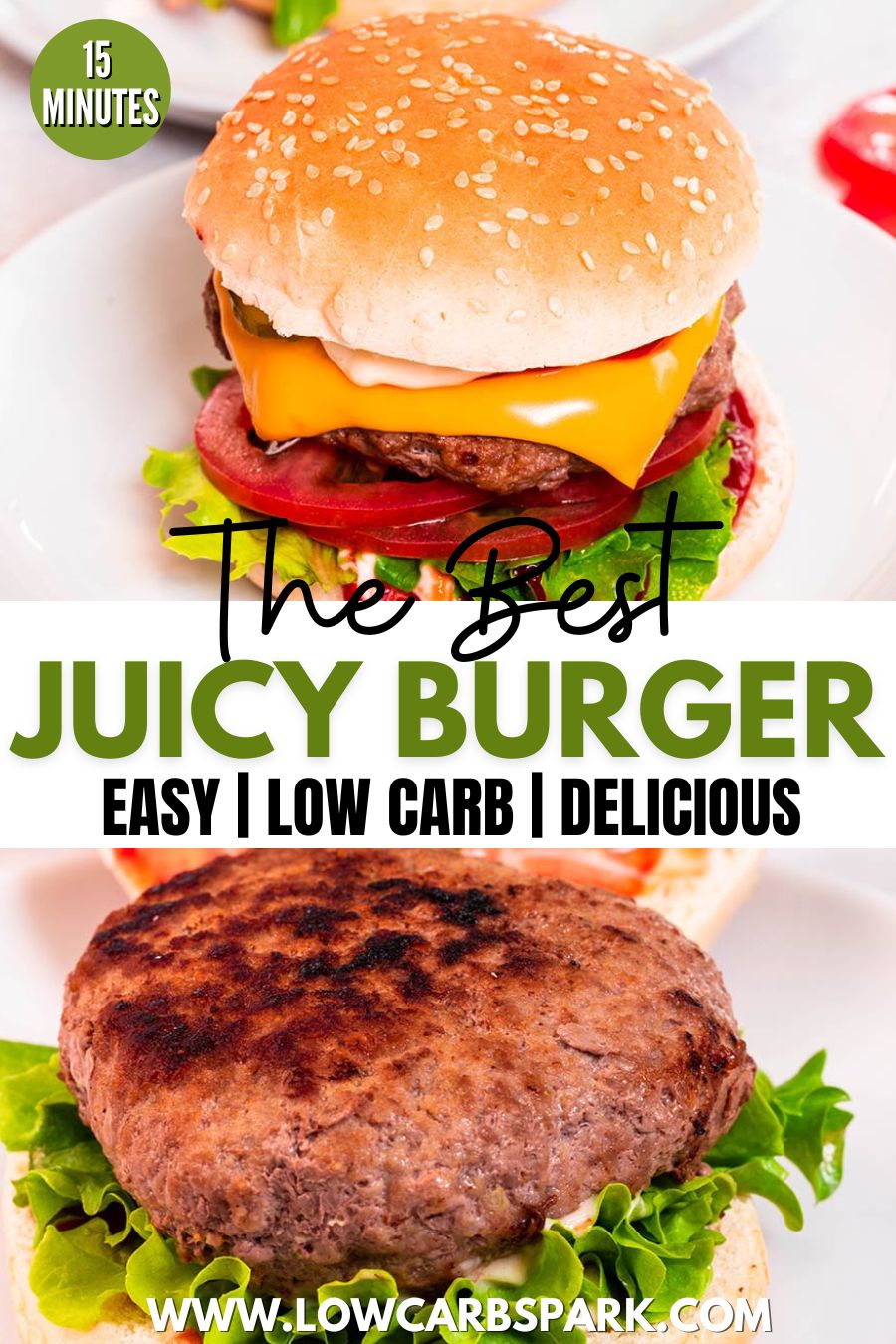 The BEST Juicy Burger